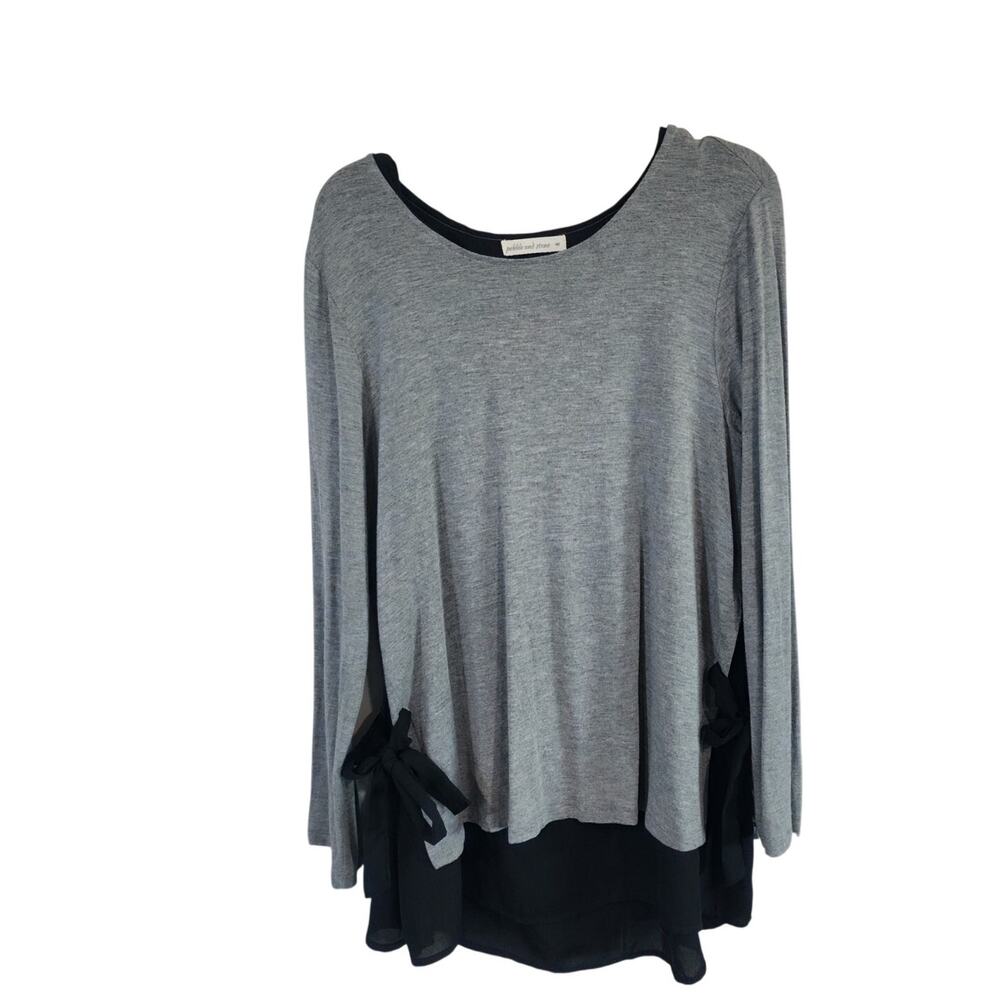 Pebble and Stone Gray Tunic – Size Medium